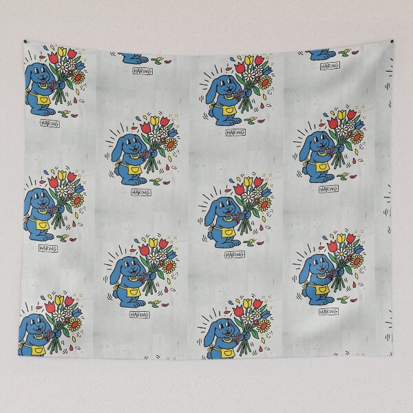 Item preview, French Lop Rabbit Flower Shop designed and sold by PictoVibe.