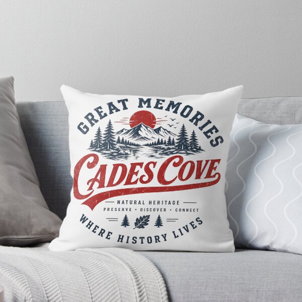 Item preview, Cades Cove Great Memories Vintage Nature Design designed and sold by castillomiami.