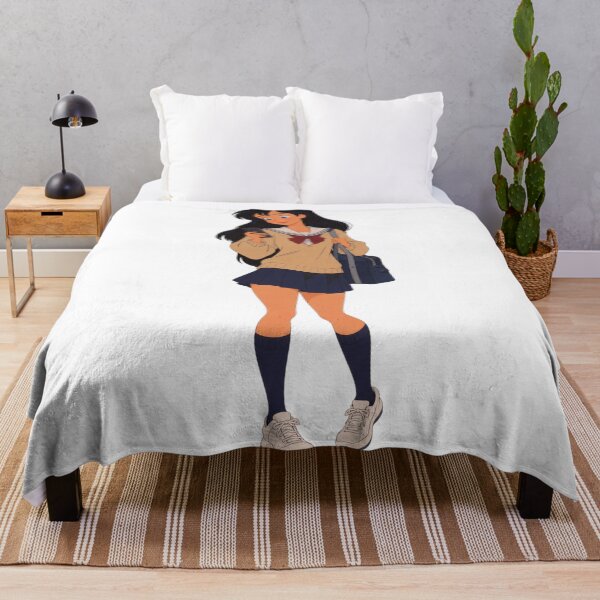 Item preview, Retro Cartoon Schoolgirl – Classic Animation Aesthetic designed and sold by Hollow Moon Studios..