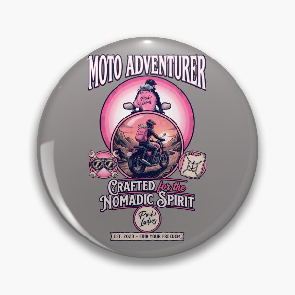 Item preview, Pink Ladies Cool Rider Motorcycle Graphic-83 designed and sold by wilkderyck.