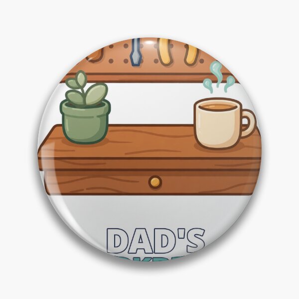 Aperçu de l'œuvre Dads Workbench Tools Mug Fathers Day créée et vendue par ThreeFlyingAces.