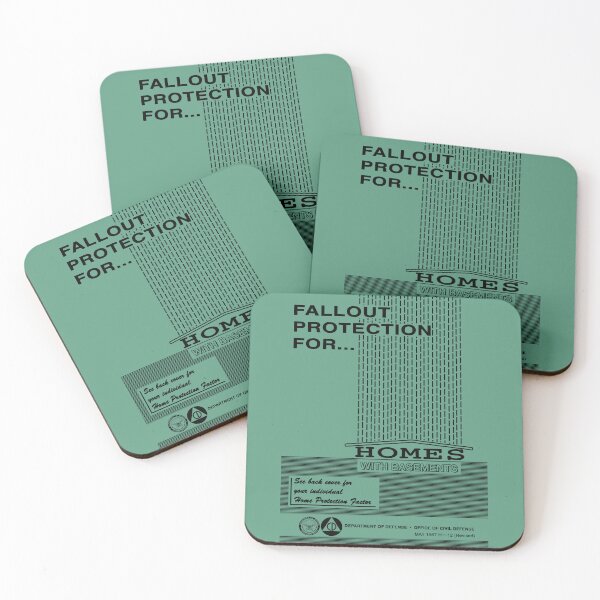 Item preview, Pop Art - Retro Fallout Protection in Black designed and sold by ubiquitoid.