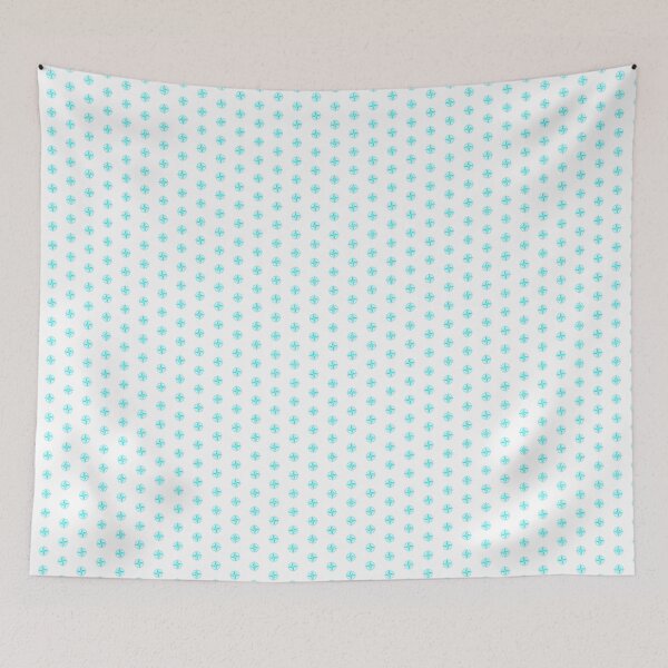 Item preview, Cyan Nautical Compass Star Rose Design designed and sold by pattern-archive.