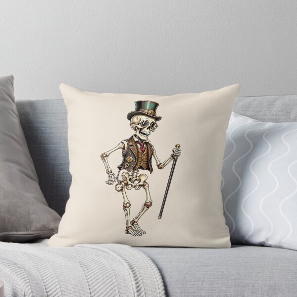 Item preview, Funny Steampunk Dancing Skeleton – Victorian Gentleman designed and sold by SweetLilith.
