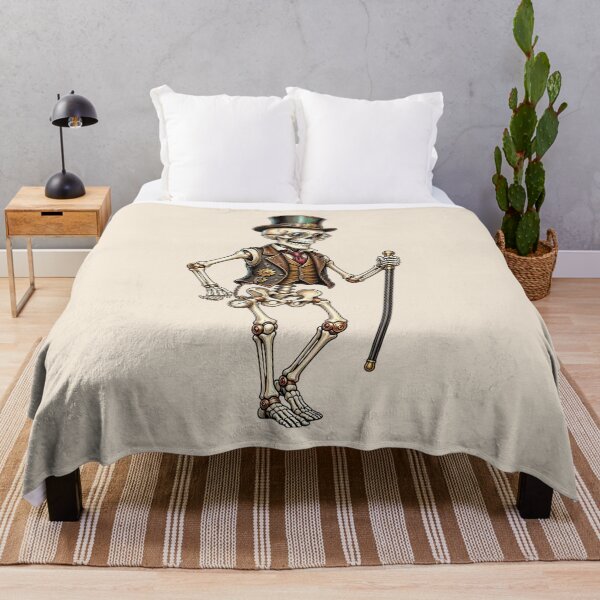 Item preview, Funny Steampunk Dancing Skeleton – Victorian Gentleman designed and sold by SweetLilith.