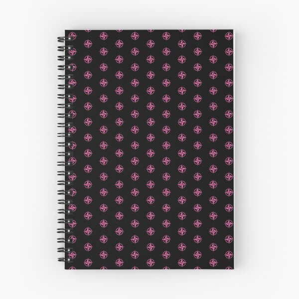 Item preview, Pink Nautical Compass Star Rose Design designed and sold by pattern-archive.