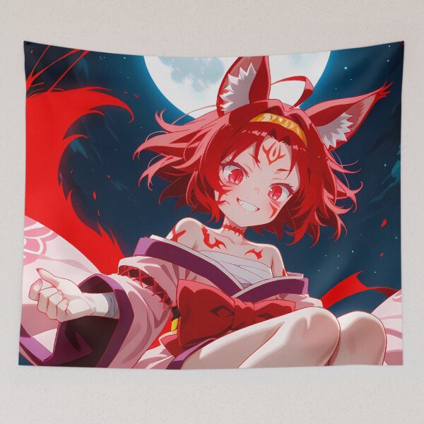 Item preview, Izuna Hatsuse No Game No Life Full Moon Scarlet Smile designed and sold by reinazenka.