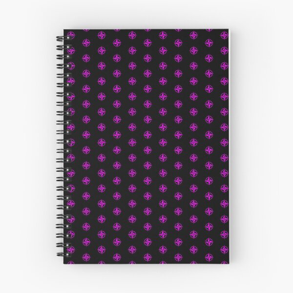Item preview, Magenta Nautical Compass Star Rose Design designed and sold by pattern-archive.