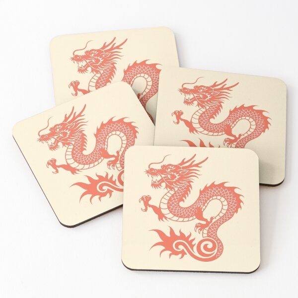Item preview, Traditional Red Japanese Dragon Tattoo designed and sold by Zyphero.