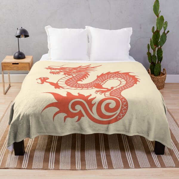 Item preview, Traditional Red Japanese Dragon Tattoo designed and sold by Zyphero.