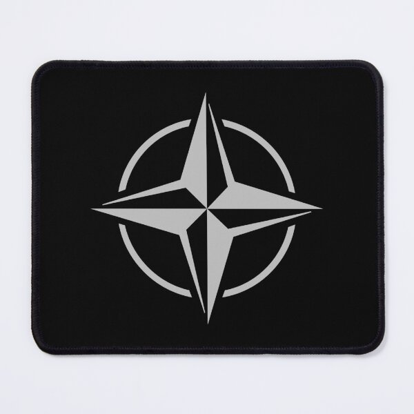 Item preview, Silver Nautical Compass Star Rose Design designed and sold by pattern-archive.