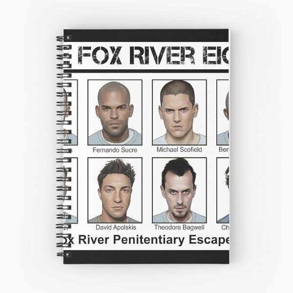 Item preview, The Fox River Eight designed and sold by deathanarchy.