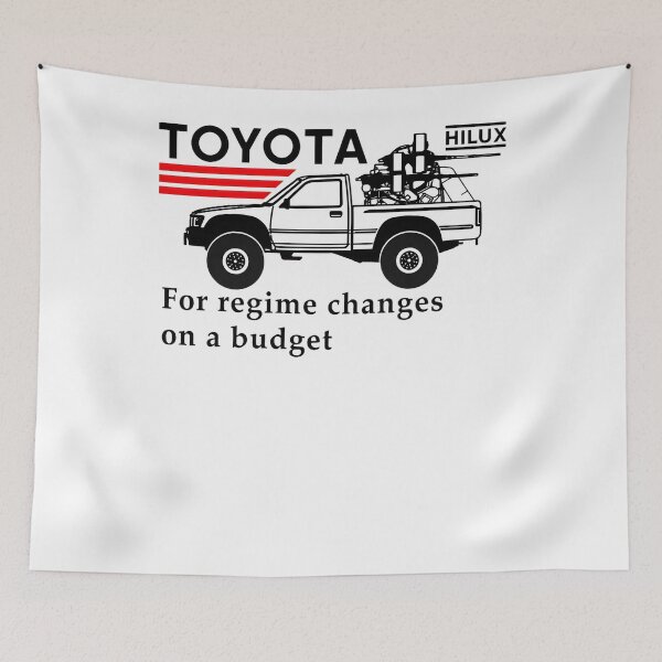 Item preview, Toyotaa Hilux Regime Change Budget designed and sold by volkanikstudios.