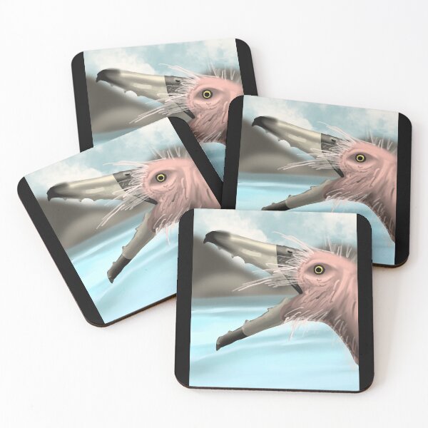 Item preview, Close Up Artistic Sea Bird Illustration with Open Beak designed and sold by elijbclaude.