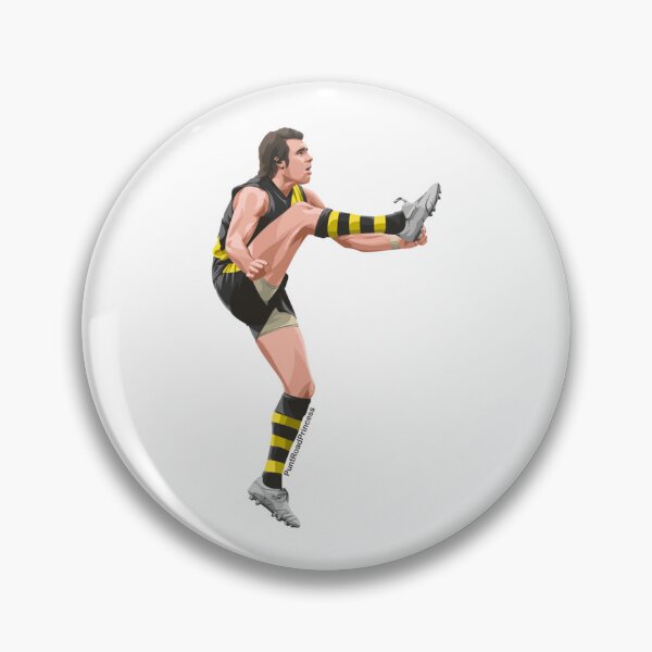 Item preview, Matthew Richardson Australian Football Kick Illustration designed and sold by elijbclaude.