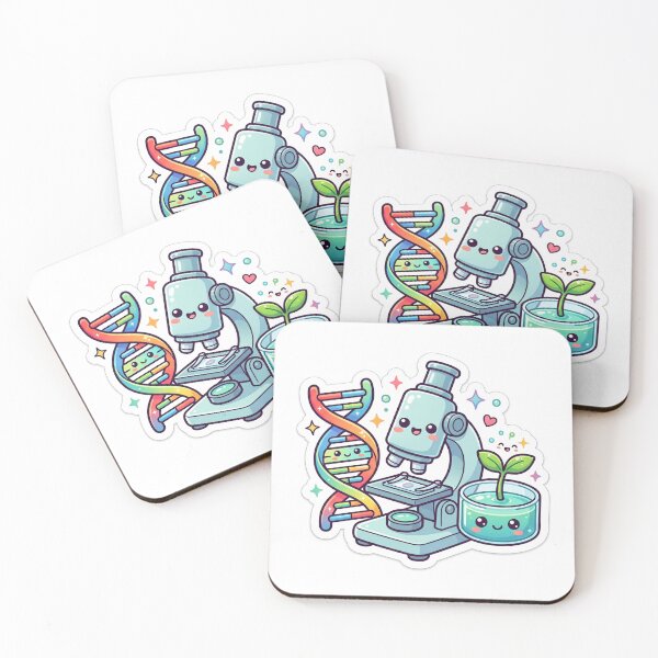Item preview, Cute Biology Science Sticker designed and sold by mitosister.