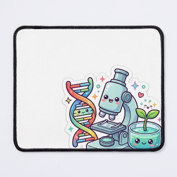 Item preview, Cute Biology Science Sticker designed and sold by mitosister.