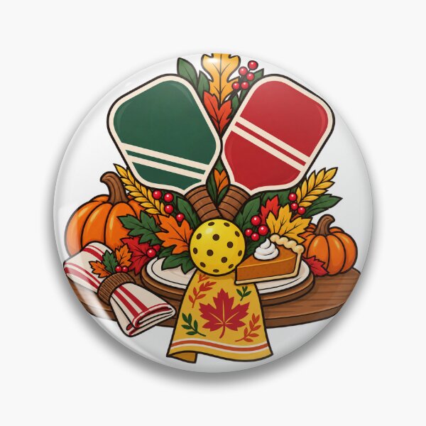 Item preview, Autumn Pickleball Paddles with Pumpkins and Fall Leaves designed and sold by skyartdesign.