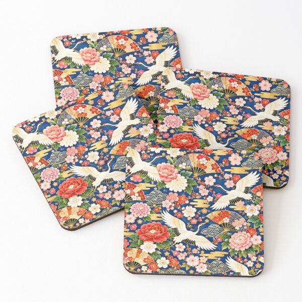 Item preview, Japanese Kimono Elegance Pattern designed and sold by Myra365Art.