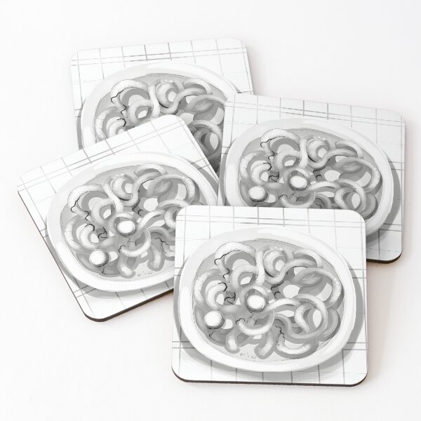 Item preview, Octopus Tentacles and Eyeballs in Bowl Illustration designed and sold by elijbclaude.