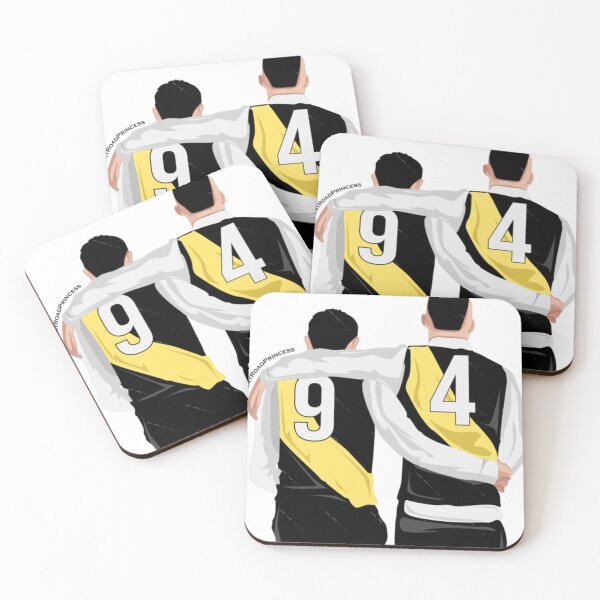 Item preview, Dustin Martin and Trent Cotchin Richmond Football Players Illustration designed and sold by elijbclaude.
