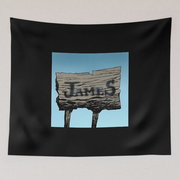 Item preview, James Name Rustic Wooden Sign Illustration designed and sold by elijbclaude.