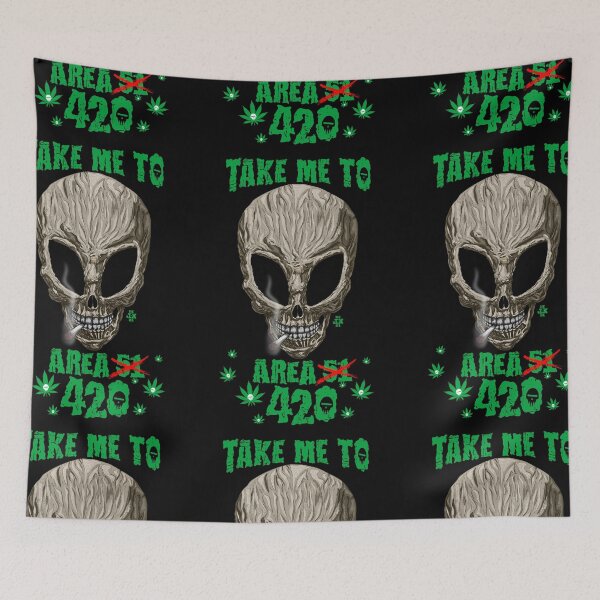 Item preview, Take me to area 51  420 designed and sold by 4gottenlore.