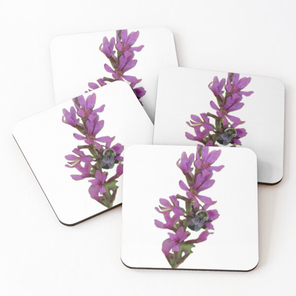 Item preview, Real photography flower purple with honeybee designed and sold by mitosister.