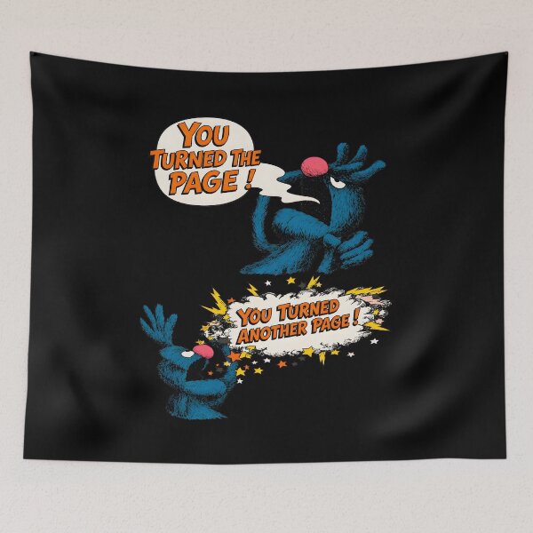 Item preview, Grovers You Turned The Page Funny Monster  designed and sold by OKAYDA.