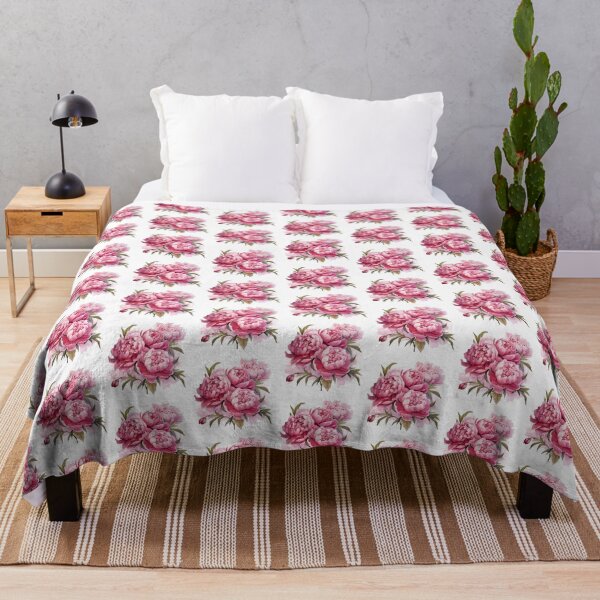 Item preview, Pink Peony | Elegant Floral Aesthetic Art designed and sold by Mandayartstudio.