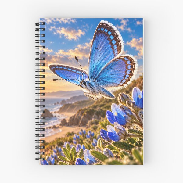 Item preview, Xerces Blue Butterfly designed and sold by Elisabeth Lucas.