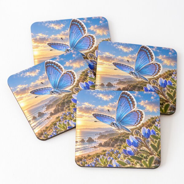 Item preview, Xerces Blue Butterfly designed and sold by Elisabeth Lucas.