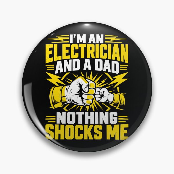 Item preview, Electrician Dad Nothing Shocks Me Funny Electrical designed and sold by andre-hollow.