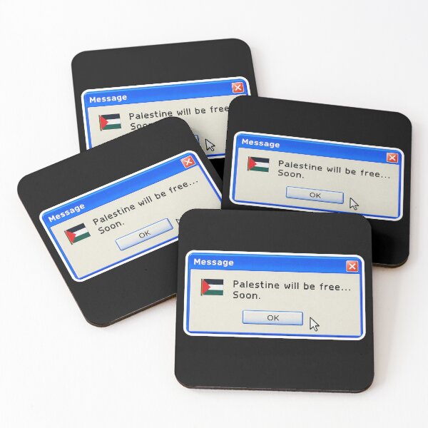 Item preview, Palestine Will Be Free Soon – Retro Windows XP  designed and sold by Tee-Show.