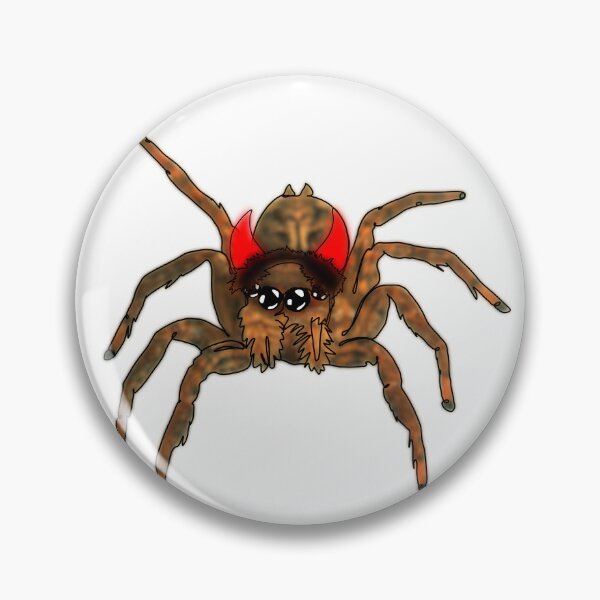 Item preview, Terry the tarantula in a devil horn hat - animalzinhats designed and sold by Ashley’sAnimalz.