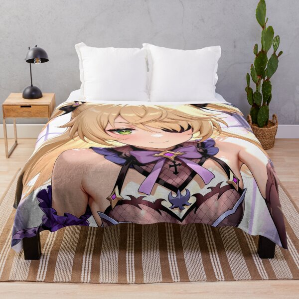 Item preview, Fischl Genshin Impact Bright Cathedral Playful Purple designed and sold by reinazenka.