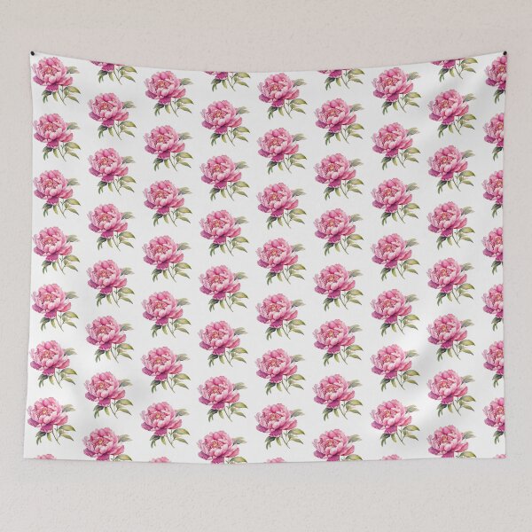 Item preview, Pink Peony | Elegant Floral Aesthetic Art designed and sold by Mandayartstudio.