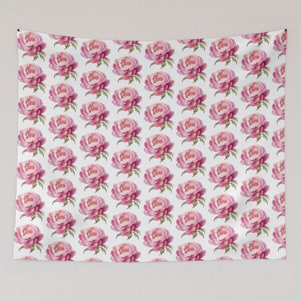Item preview, Pink Peony | Elegant Floral Aesthetic Art designed and sold by Mandayartstudio.