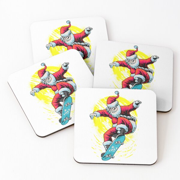 Item preview, Santa Claus Skateboarding designed and sold by lunsfor-danille.