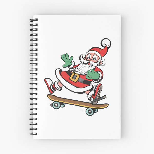 Item preview, Santa Claus Skating designed and sold by lunsfor-danille.