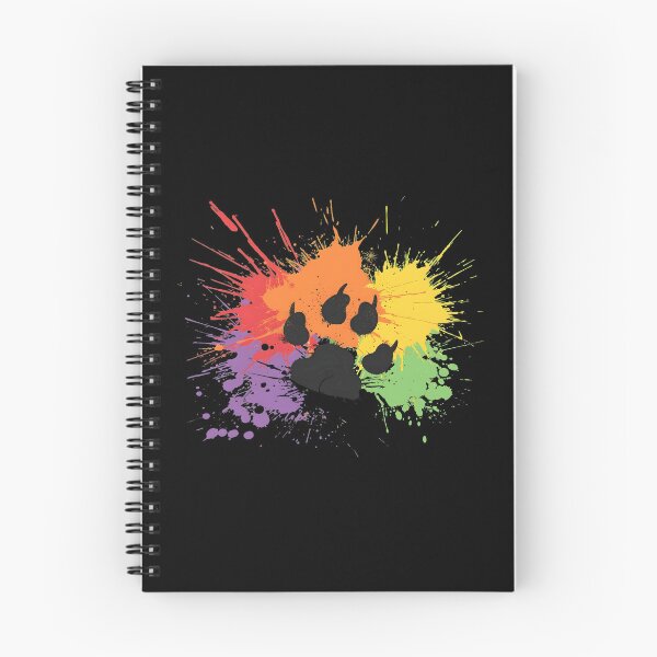Item preview, Rainbow Paws Splatters designed and sold by DoodleDuder.