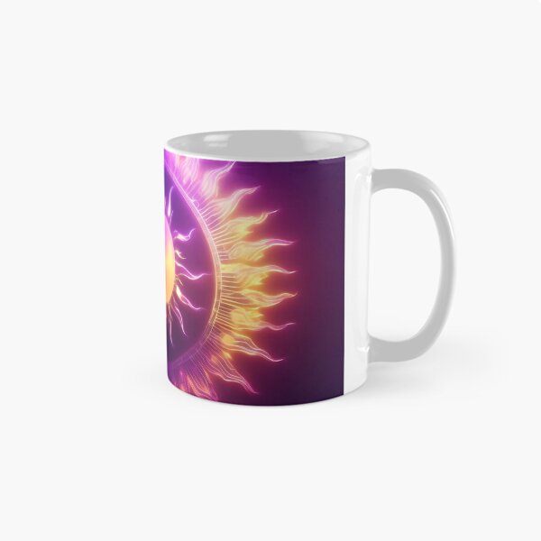 Item preview, Electric Sunshine – Neon Purple and Pink Solar Energy designed and sold by tambanow.
