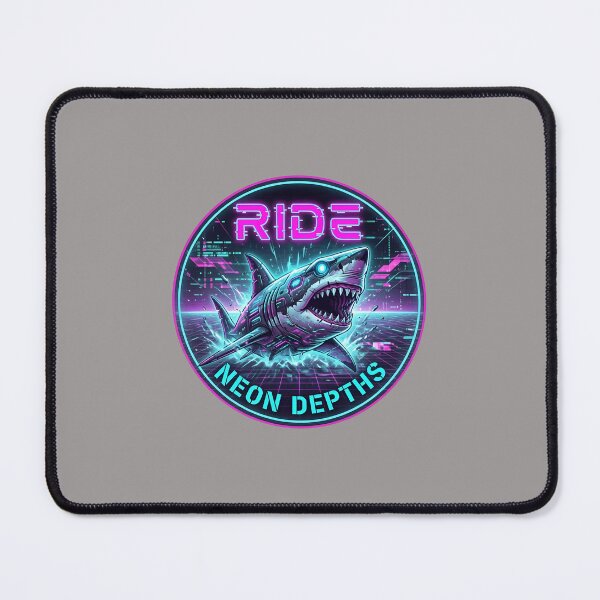Item preview, Shark Attack Thriller Ride Emblem Graphic-85 designed and sold by sattlereppie.