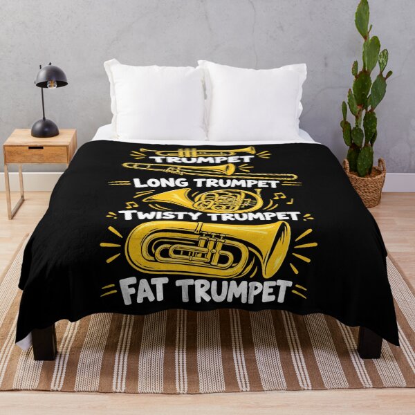 Item preview, Funny Brass Instruments Trumpet Trombone French Horn Tuba designed and sold by roni-harbor.