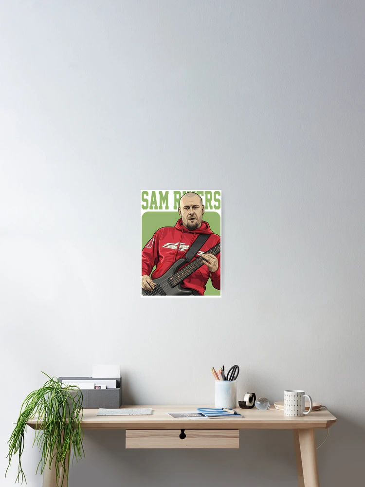 Thumbnail 2 of 3, Poster, Retro-Sam-Rivers designed and sold by LinusMorge8.