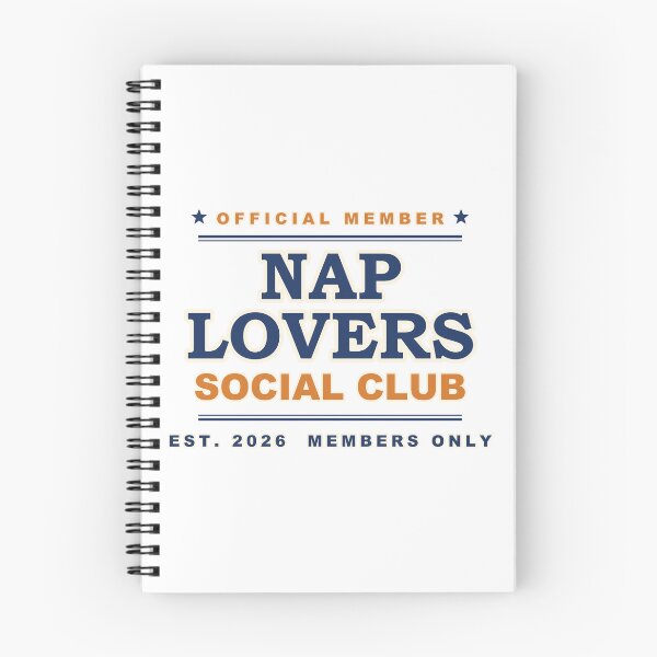 Item preview, Nap Lovers Social Club Retro Funny Shirt designed and sold by Alphakenon.