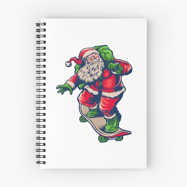 Item preview, Skateboarding Santa Funny Cool Merry Christmas Santa Claus Playing Skateboard Vintage Gift designed and sold by lunsfor-danille.