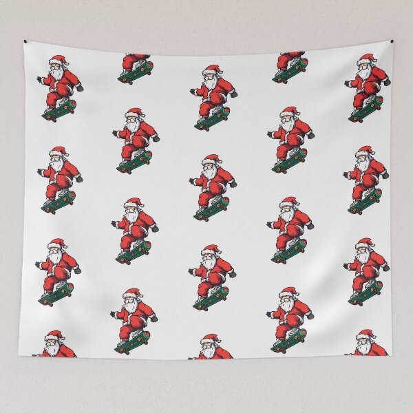 Item preview, Skater Santa On A Holiday Ride designed and sold by lunsfor-danille.