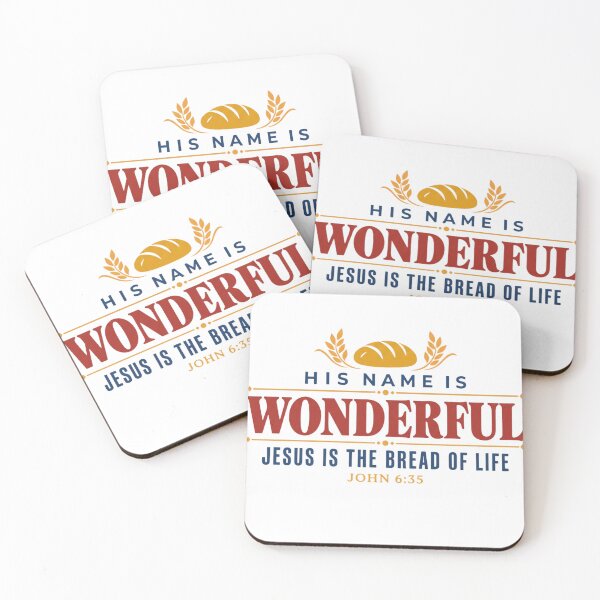 Item preview, Jesus Is the Bread of Life Christian Wheat Illustration designed and sold by haitrieuic96.