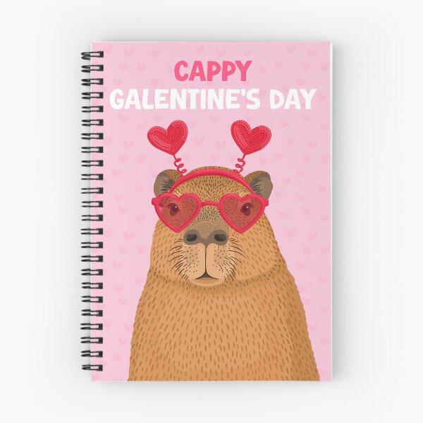 Item preview, Cappy Galentine’s Day Capybara Design designed and sold by The Home Of Pink Peach.
